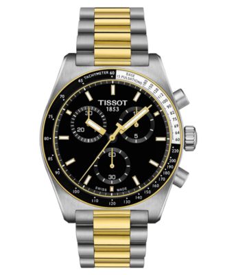 Tissot - Men's Swiss Automatic Chronograph PRS 516 Two-Tone Stainless Steel Bracelet Watch 40mm