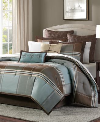 Madison Park - Lincoln Square King 8-Pc. Comforter Set