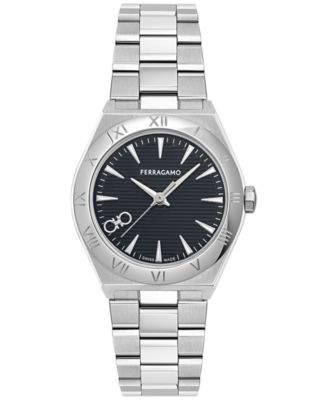 Ferragamo - Women's Swiss Vega Upper East Stainless Steel Bracelet Watch 28mm