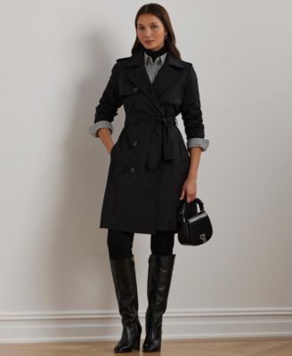 Lauren Ralph Lauren - Women's Belted Water-Resistant Trench Coat