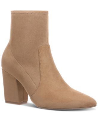 On 34th - Women's Lydiaa Pointed-Toe Block-Heel Booties